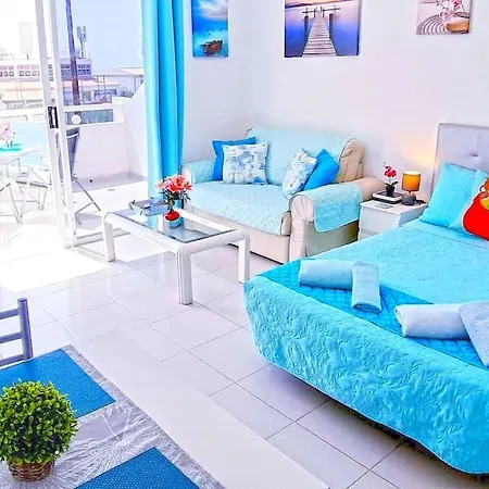 Lovely Studio With Ocean View In Costa Adeje Apartament