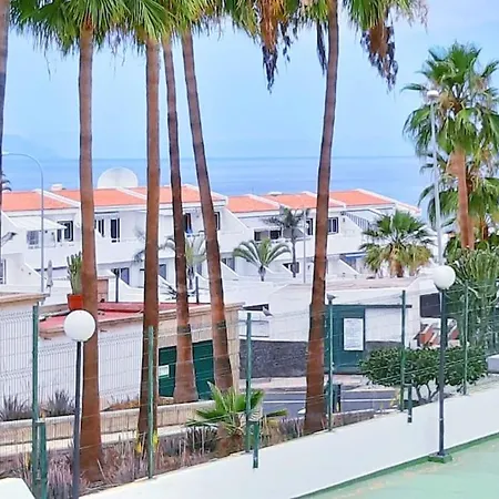Lägenhet Lovely Studio With Ocean View In Costa Adeje Costa Adeje (Tenerife)