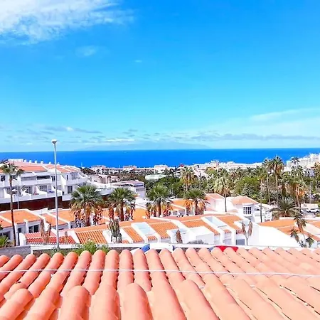 Lägenhet Lovely Studio With Ocean View In Costa Adeje *