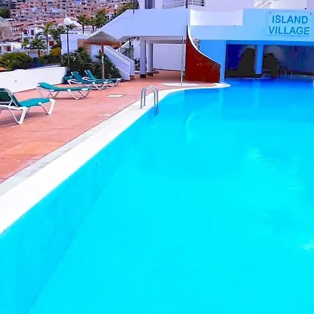 Lägenhet Lovely Studio With Ocean View In Costa Adeje